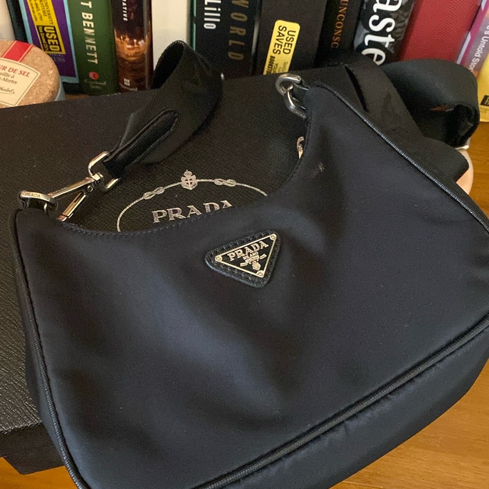 Like new Prada bag with original box